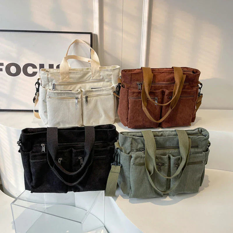 BIRGET | Urban Cord Tote Veske