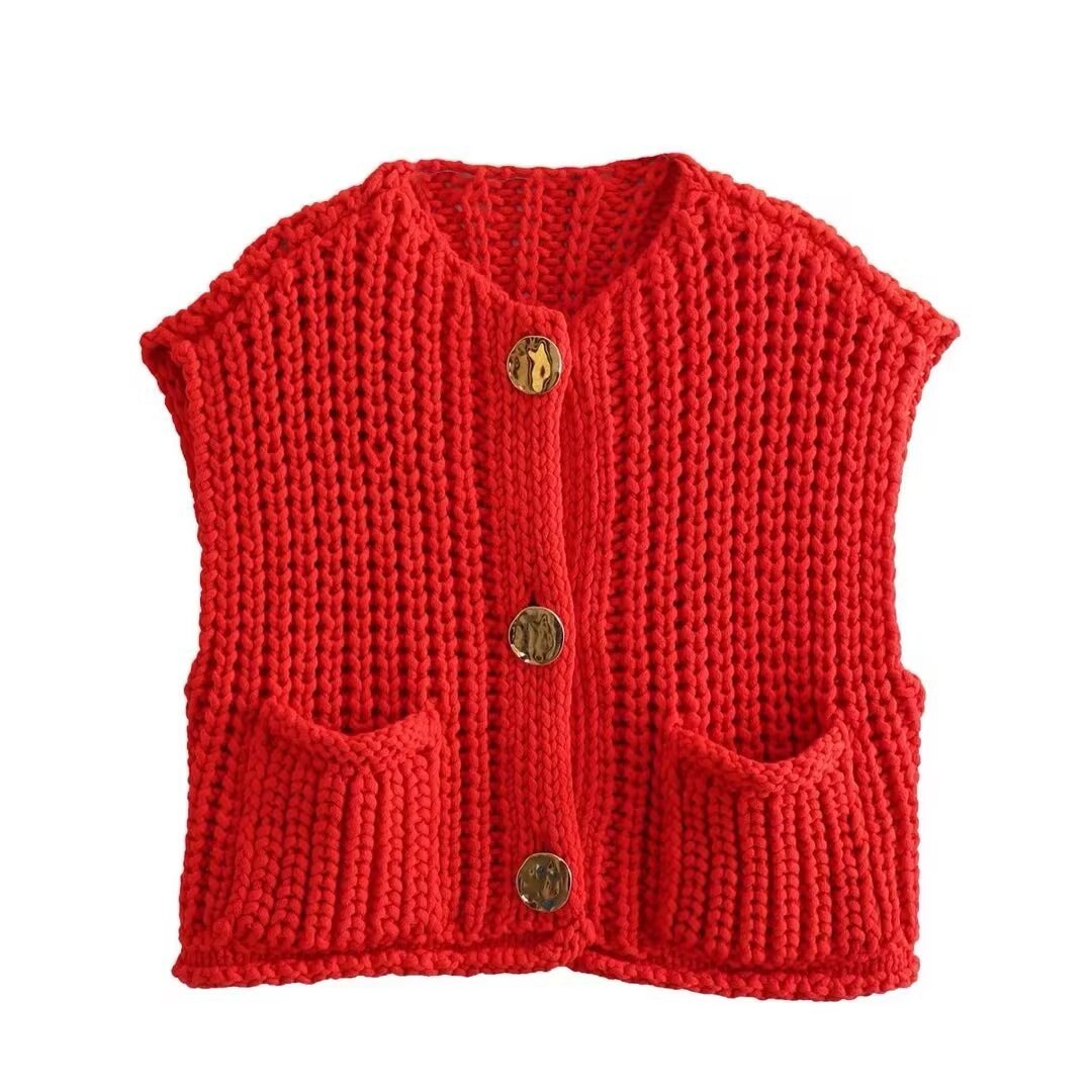 AMALIE | Strikket vest
