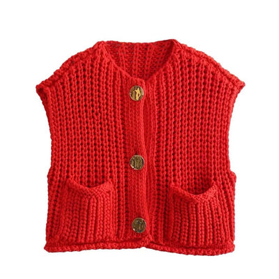 AMALIE | Strikket vest