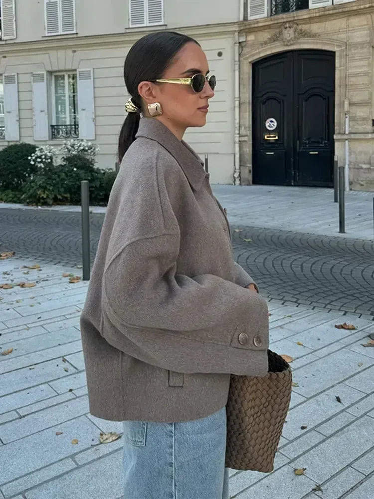 MALIN | Short Wool Jacket