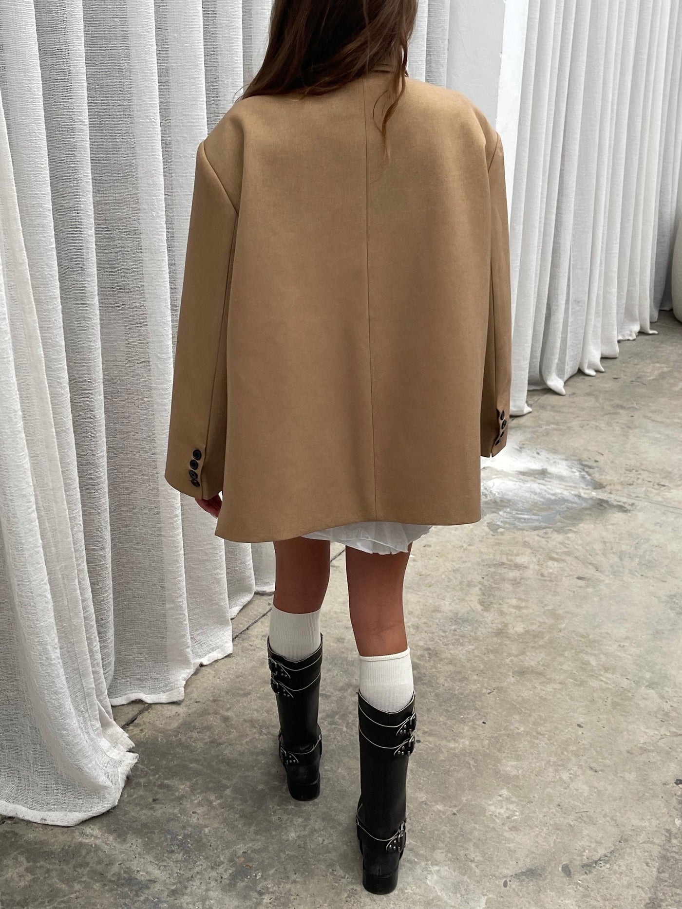 LINA | Oversized Omslagsblazer