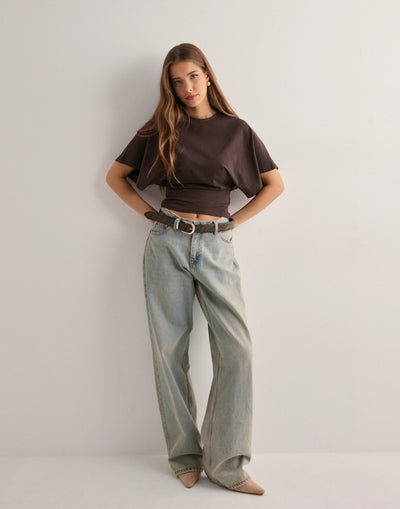 HEDDA | Vidermet topp